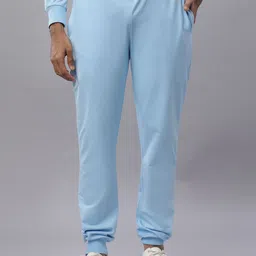 N AND J Men Pure Cotton Mid-Rise Joggers-image-51