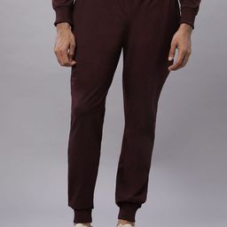 N AND J Men Pure Cotton Mid-Rise Joggers-image-59