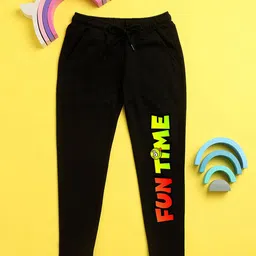 BAESD Kids Text Printed Joggers-image-27