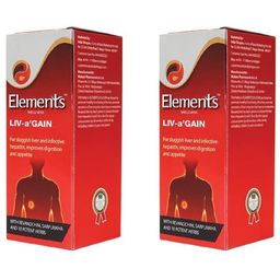 health hand Elements Liv-a'Gain Liquid -200ml (Pack Of 2) image 1