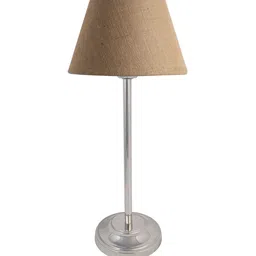Homesake Brown Solid Triangle Basic Table Lamp image 2
