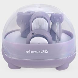 MiArcus Infants 5-Pcs Baby Grooming Scissors & Nail Clipper Kit Manicure Set-27