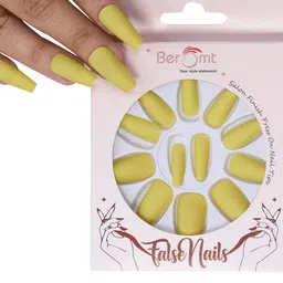 BEROMT Salon Finish Premium Matte Press-On False Nail Tips Kit - Shade 531-image-26