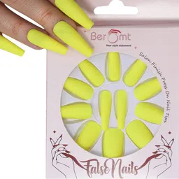 BEROMT Salon Finish Premium Matte Press-On False Nail Tips Kit - Shade 532-image-10