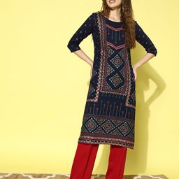 all about you Women Ethnic Motifs Printed Kurta-picture-26