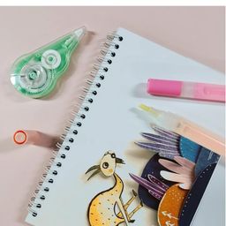 Levin Liquid Glue Pen, 2 Way Glue Stick Pen, Chisel Tip Glue Pens Perfect for Scrapbooking Craft Card Making Assorted Color Pack of (1) image 5
