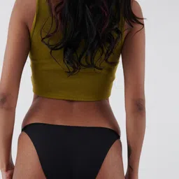 Big Little Lemons String-Designed Low-Rise Bikini Briefs image 5
