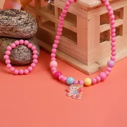 Jewelz Unicorn Necklace & Bracelet Set-52