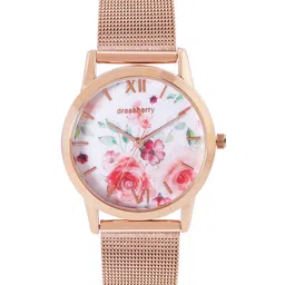 DressBerry Women White Analogue Watch MFB-PN-PF-DK2686-22
