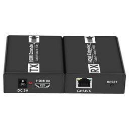 Tobo HDMI Extender, 1080P Transmitter and Receiver Up to 150 Meters(492ft), HDMI Ethernet Over RJ45 Cat5e/6/7 Ethernet LAN Cable image 2