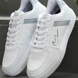 Campus Men White PU Sneakers-picture-53