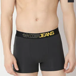 UnderJeans by Spykar  Men Mid Rise Trunk UJERPTC056MAROONDKGREY-MAROON_DK.GREY-picture-20