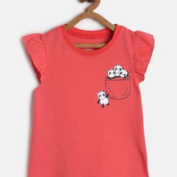 MINI KLUB Girls Red & White Printed Regular Top-picture-18