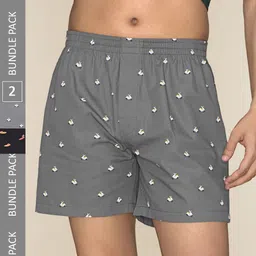 XYXX Men Printed Pack Of 2 Combed Cotton Splash Boxer XYBOX2PCKN326-image-51