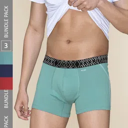 XYXX Men Pack of 3 Super Combed Cotton Sprint Trunks  XYTRNK3PCKN878-picture-53