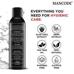 MANCODE Men Pack of 2 Intimate Wash 200ml image 3