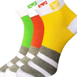 WROGN Men Pack Of 3 Patterned Ankle-Length Socks-24