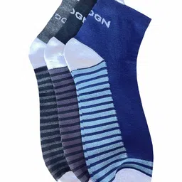 WROGN Men Pack Of 3 Patterned Ankle-Length Socks-51