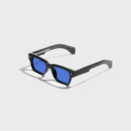 SAM AND MARSHALL Rann Polarized Lens 400UV Protection Cellulose Propiponate Blue Sunglasses-picture-33
