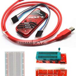 rees52 PIC Programming Kit PICKIT3 Compatible PIC Microcontroller Debugger Programmer image 1