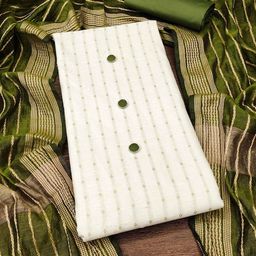 KALINI Woven Design Unstitched Dress Material-image-37