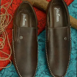 John Karsun Men Formal Slip-On Shoes-image-6