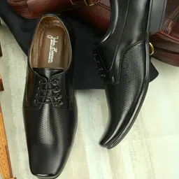 John Karsun Men Solid Formal Derbys-picture-58