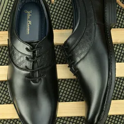 John Karsun Men Solid Formal Oxford Shoes-image-74