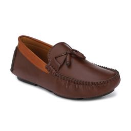 John Karsun Men Perforations Loafers-image-38