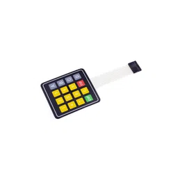 DC 12V 4×4 16 Key Matrix Membrane Switch Keypad image 2
