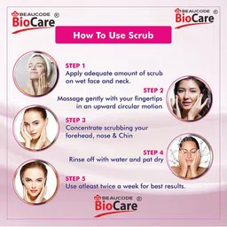 BEAUCODE BIOCARE Set of Chocolate Scrub & Mask with Honey For All Skin Types - 500g each image 3