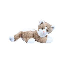 DukieKooky Kids Brown & White Suzy Cat Soft Toy-17