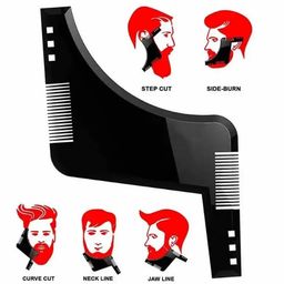 prime Beard Shaper Tool With Comb For Men And Boys Men Beard Accessories for Home And Salon Use Pack Of 1 image 5