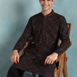Ethnic Bay Ethnic Motifs Embroidered Thread Work Straight Kurta-picture-56