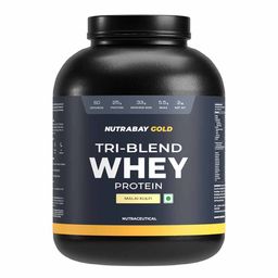 Nutrabay Gold Tri-Blend Whey Protein,  4.4 lb  Malai Kulfi -image-30