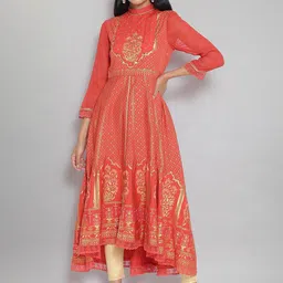 AURELIA Printed Flared kurta image 1
