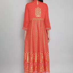 AURELIA Printed Flared kurta image 4