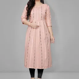 Lerkiza Women Maternity Anarkali Kurta-picture-52