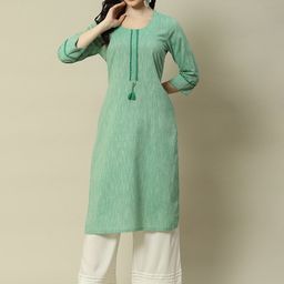 Rangriti Striped Straight Kurta-54
