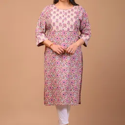 Swasti Women Ethnic Motifs Printed Floral Kurta-picture-33