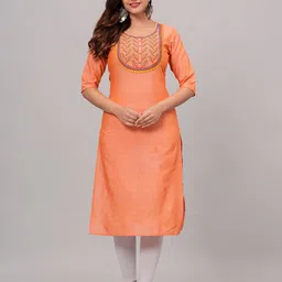 Sanganeri Kurti Yoke Design Straight Kurta-41