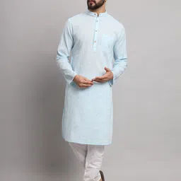 Latest Chikan Garments Band Collar Long Sleeves Straight Kurta-image-88