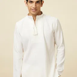 Manyavar Mandarin Collar Kurta-29