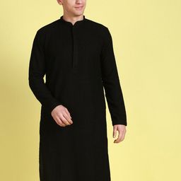 Sanwara Ethnic Motifs Embroidered Chikankari Cotton Kurta-picture-26