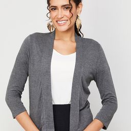 CODE by Lifestyle Women Open Front Shrug-33