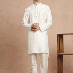 SWAGG INDIA Men Indie Florals Liva Kurta-picture-29