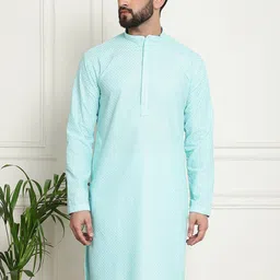SOJANYA Ethnic Motifs Embroidered Pure Cotton Kurta-54