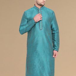 Sanwara Mandarin Collar Thread Work Kurta-image-37