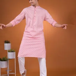 SHIWAM ETHNIX Printed Long Sleeve Straight Kurta-image-45