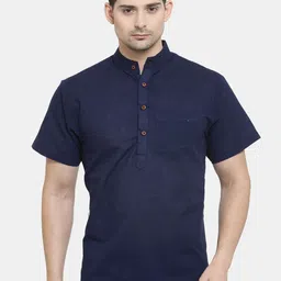 Sayesha Mandarin Collar Pure Cotton Straight Kurta-picture-52